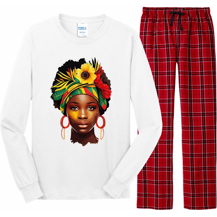 Juneteenth Women Juneteenth Shirts African American Long Sleeve Pajama Set