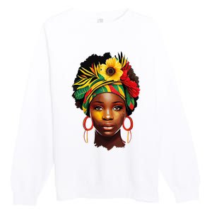 Juneteenth Women Juneteenth Shirts African American Premium Crewneck Sweatshirt