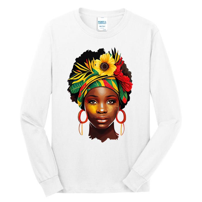 Juneteenth Women Juneteenth Shirts African American Tall Long Sleeve T-Shirt