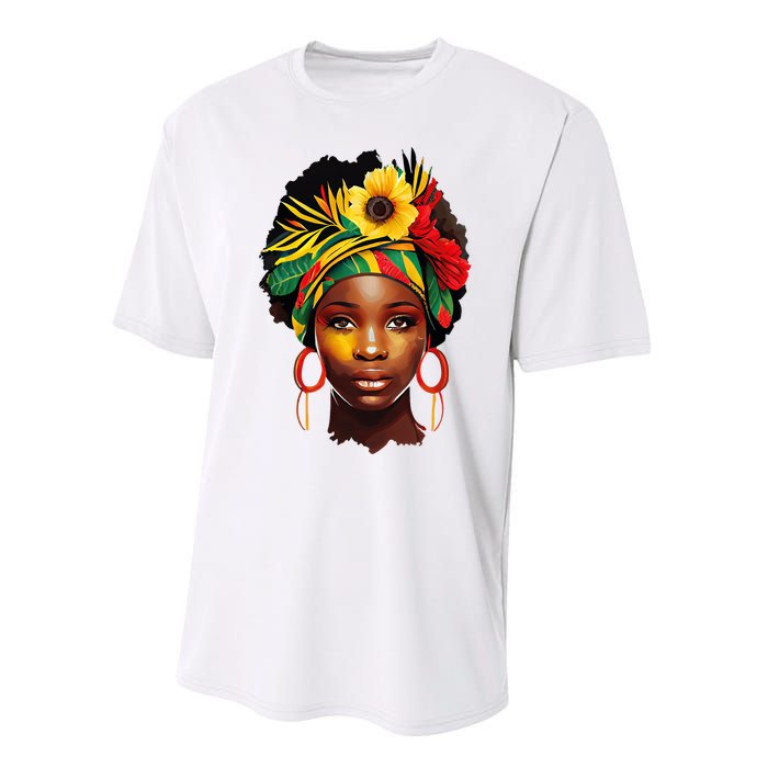 Juneteenth Women Juneteenth Shirts African American Performance Sprint T-Shirt