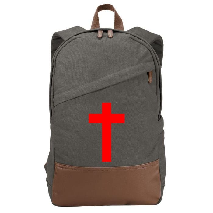 Jesus Won Cotton Canvas Backpack
