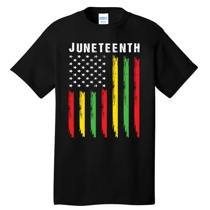 Juneteenth Women Juneteenth Shirts African American Tall T-Shirt