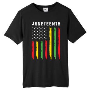 Juneteenth Women Juneteenth Shirts African American Tall Fusion ChromaSoft Performance T-Shirt