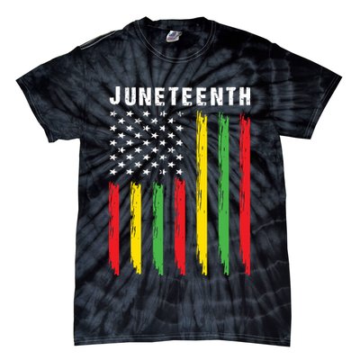 Juneteenth Women Juneteenth Shirts African American Tie-Dye T-Shirt