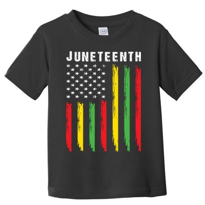 Juneteenth Women Juneteenth Shirts African American Toddler T-Shirt