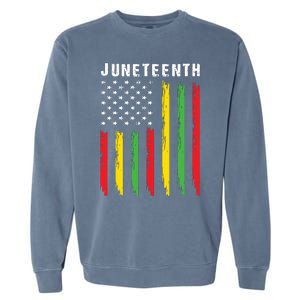 Juneteenth Women Juneteenth Shirts African American Garment-Dyed Sweatshirt