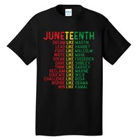 Juneteenth Women Juneteenth Shirts African American Tall T-Shirt