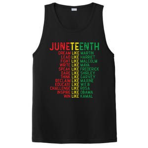 Juneteenth Women Juneteenth Shirts African American PosiCharge Competitor Tank