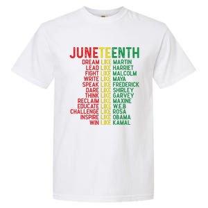 Juneteenth Women Juneteenth Shirts African American Garment-Dyed Heavyweight T-Shirt