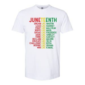 Juneteenth Women Juneteenth Shirts African American Softstyle CVC T-Shirt