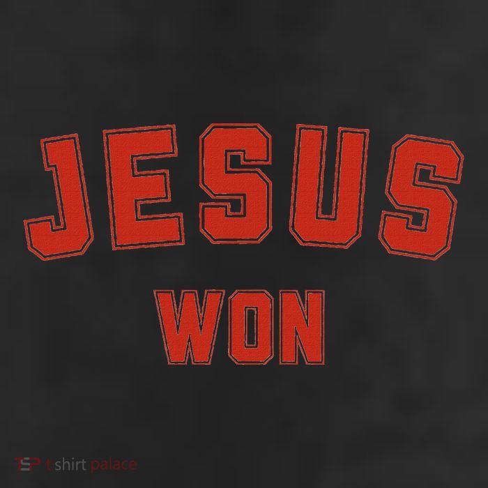 Jesus Won 25L Jumbo Tote