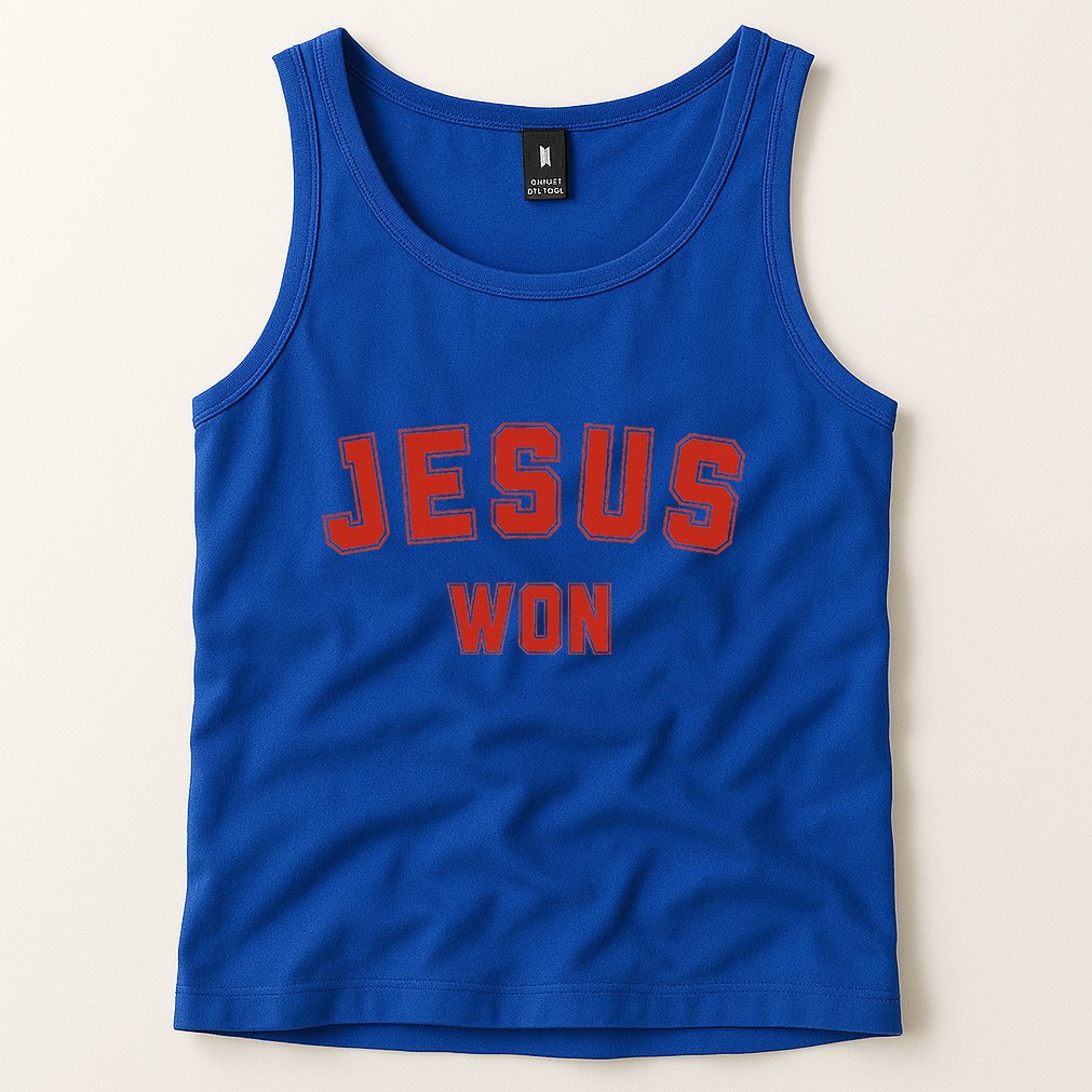 Jesus Won Tank Top