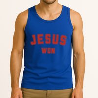 Jesus Won Tank Top