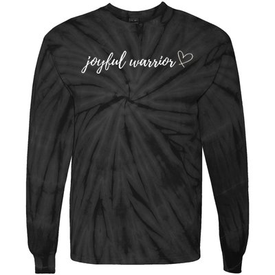 Joyful Warrior Tie-Dye Long Sleeve Shirt