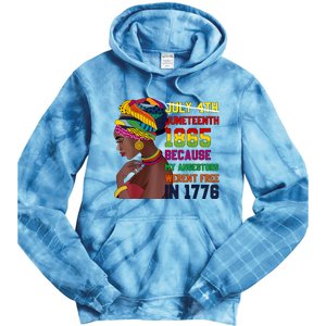 Juneteenth Women Juneteenth Shirts African American Tie Dye Hoodie