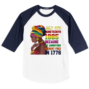 Juneteenth Women Juneteenth Shirts African American Baseball Sleeve Shirt