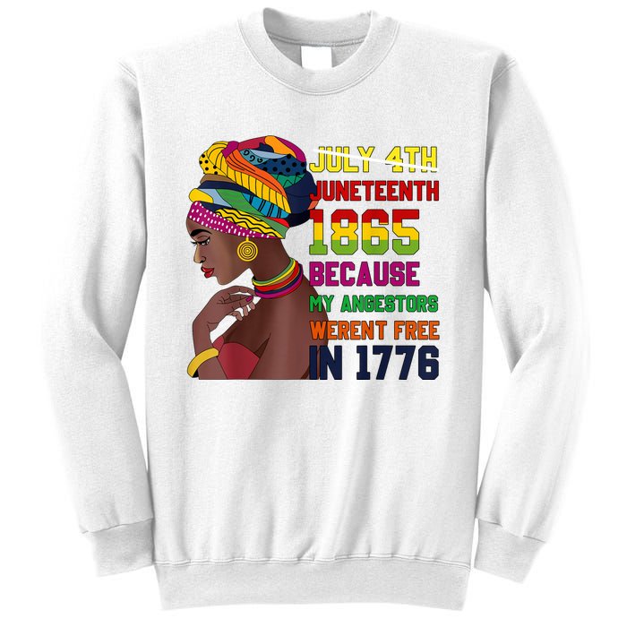 Juneteenth Women Juneteenth Shirts African American Sweatshirt