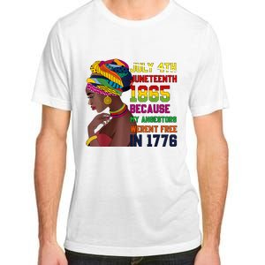 Juneteenth Women Juneteenth Shirts African American Adult ChromaSoft Performance T-Shirt