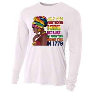 Juneteenth Women Juneteenth Shirts African American Cooling Performance Long Sleeve Crew