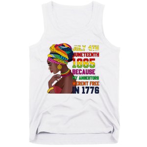 Juneteenth Women Juneteenth Shirts African American Tank Top