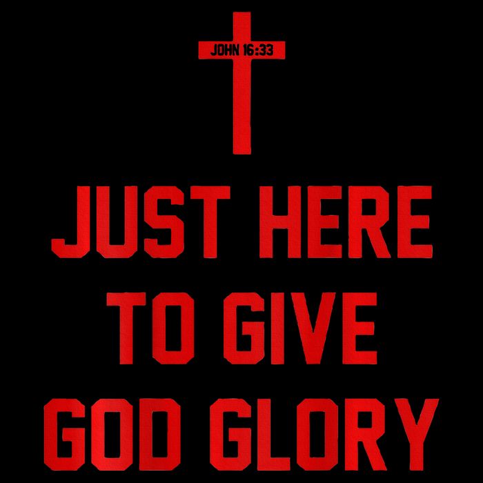Jesus Won Just Here To Give God Glory Ohio Pride Cooling Performance Crew T-Shirt