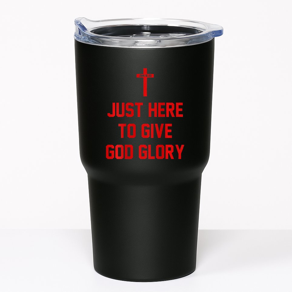 Jesus Won Just Here To Give God Glory Ohio Pride Tumbler