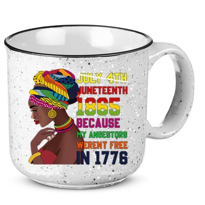 Juneteenth Women Juneteenth Shirts African American 15oz Campfire Ceramic Mug
