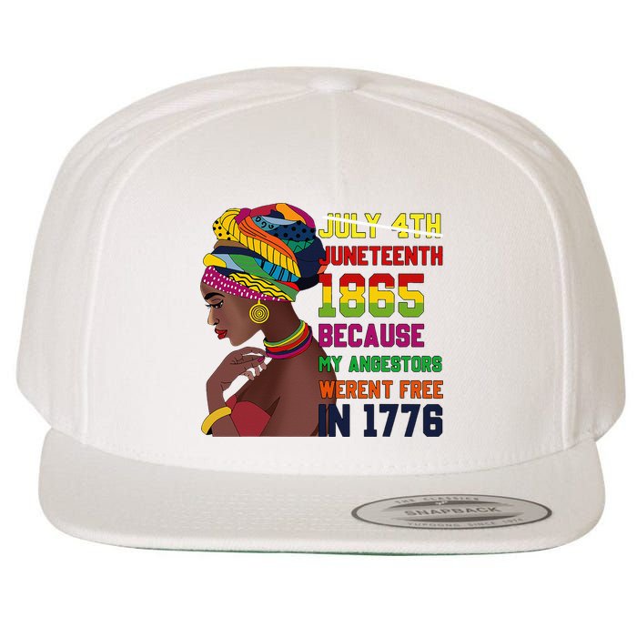 Juneteenth Women Juneteenth Shirts African American Wool Snapback Cap