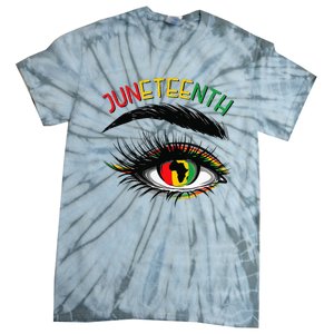 Juneteenth Women Juneteenth Shirts African American Tie-Dye T-Shirt