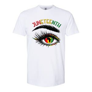 Juneteenth Women Juneteenth Shirts African American Softstyle CVC T-Shirt