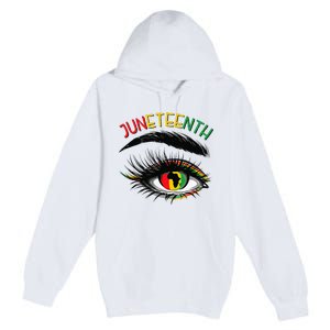 Juneteenth Women Juneteenth Shirts African American Premium Pullover Hoodie