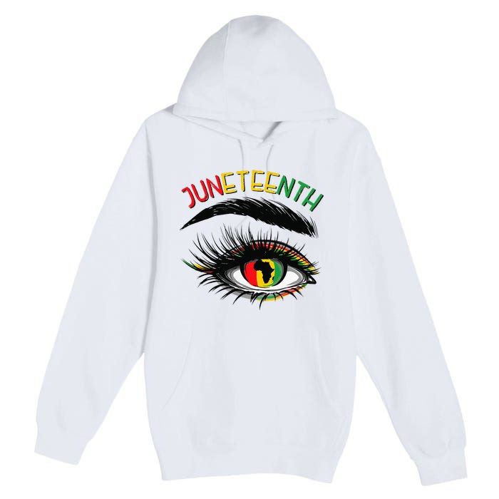 Juneteenth Women Juneteenth Shirts African American Premium Pullover Hoodie