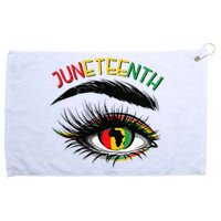 Juneteenth Women Juneteenth Shirts African American Grommeted Golf Towel