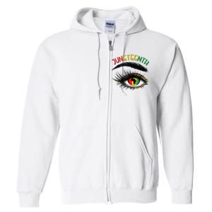 Juneteenth Women Juneteenth Shirts African American Full Zip Hoodie