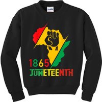 Juneteenth Women Juneteenth Shirts 1865 Juneteenth Kids Sweatshirt