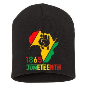 Juneteenth Women Juneteenth Shirts 1865 Juneteenth Short Acrylic Beanie