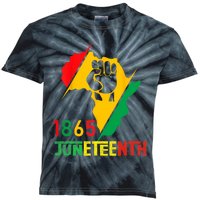 Juneteenth Women Juneteenth Shirts 1865 Juneteenth Kids Tie-Dye T-Shirt