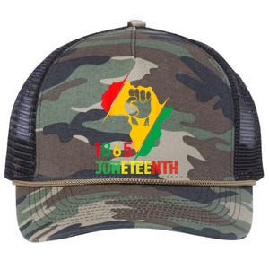 Juneteenth Women Juneteenth Shirts 1865 Juneteenth Retro Rope Trucker Hat Cap