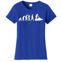 Jetski Watersport Jet Ski Skiing Evolution Meaningful Gift Women's T-Shirt