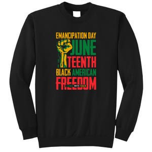 Juneteenth Women Juneteenth For Men Freedom Sweatshirt