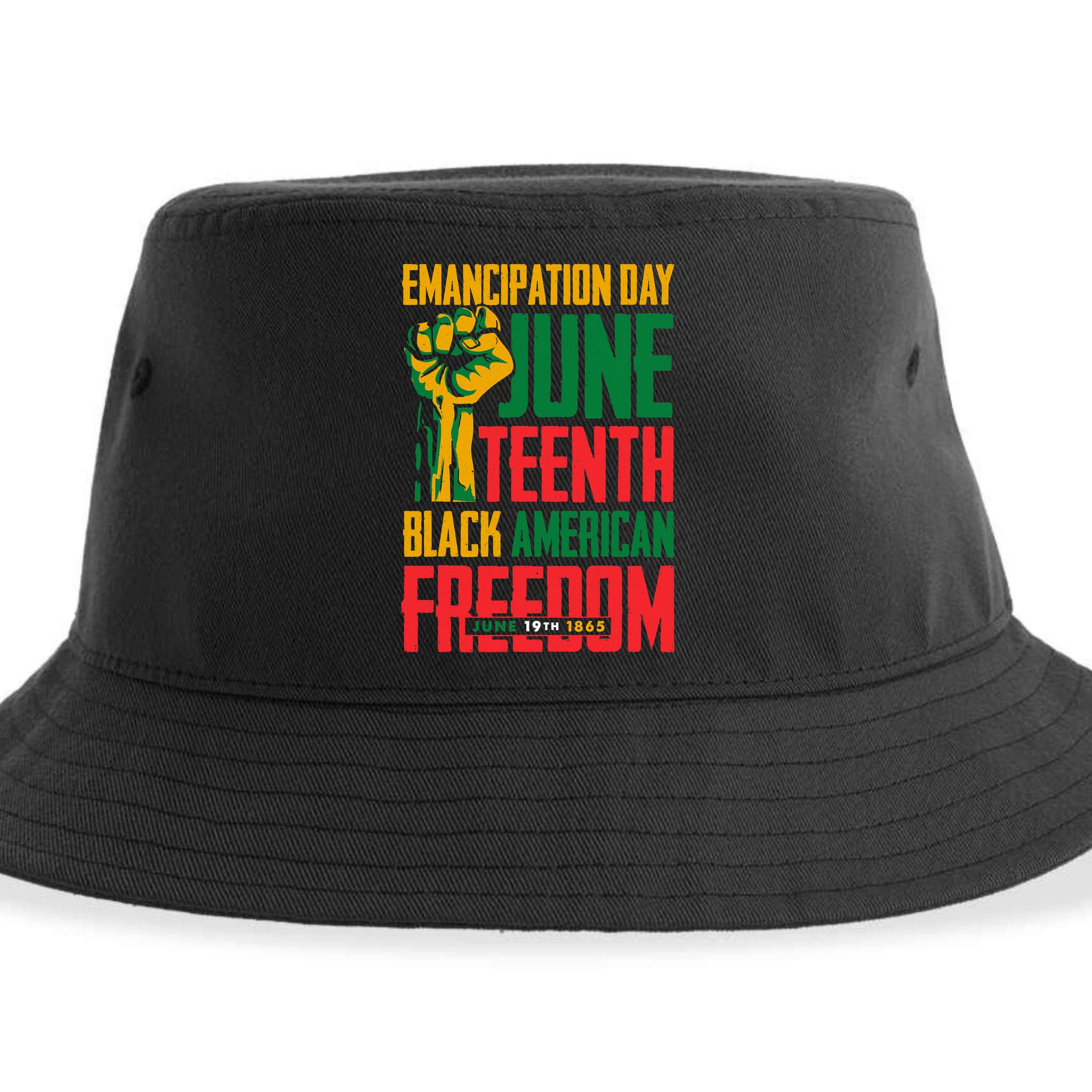 Juneteenth Women Juneteenth For Men Freedom Sustainable Bucket Hat