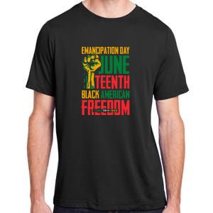 Juneteenth Women Juneteenth For Men Freedom Adult ChromaSoft Performance T-Shirt