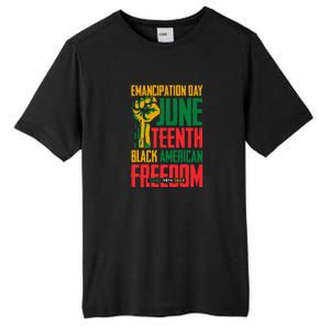 Juneteenth Women Juneteenth For Men Freedom Tall Fusion ChromaSoft Performance T-Shirt