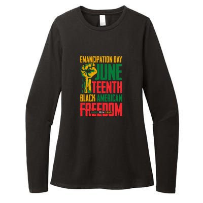 Juneteenth Women Juneteenth For Men Freedom Womens CVC Long Sleeve Shirt