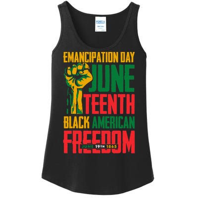 Juneteenth Women Juneteenth For Men Freedom Ladies Essential Tank