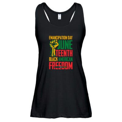 Juneteenth Women Juneteenth For Men Freedom Ladies Essential Flowy Tank