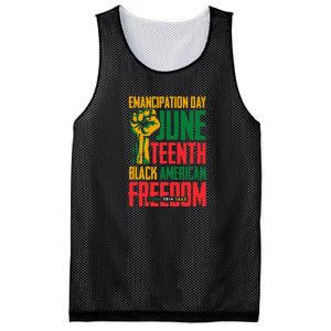 Juneteenth Women Juneteenth For Men Freedom Mesh Reversible Basketball Jersey Tank