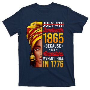 Juneteenth Women Juneteenth African American T-Shirt