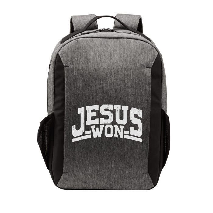Jesus Won Just Here To Give God Glory Ohio Pride Vector Backpack