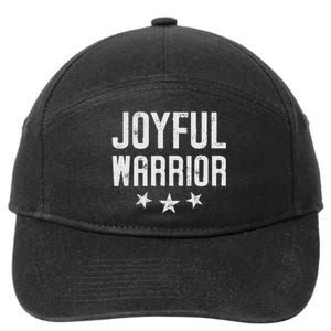 Joyful Warrior Kamala 2024 Joyful Warrior 7-Panel Snapback Hat